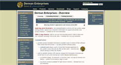 Desktop Screenshot of derman.com