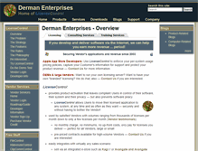 Tablet Screenshot of derman.com